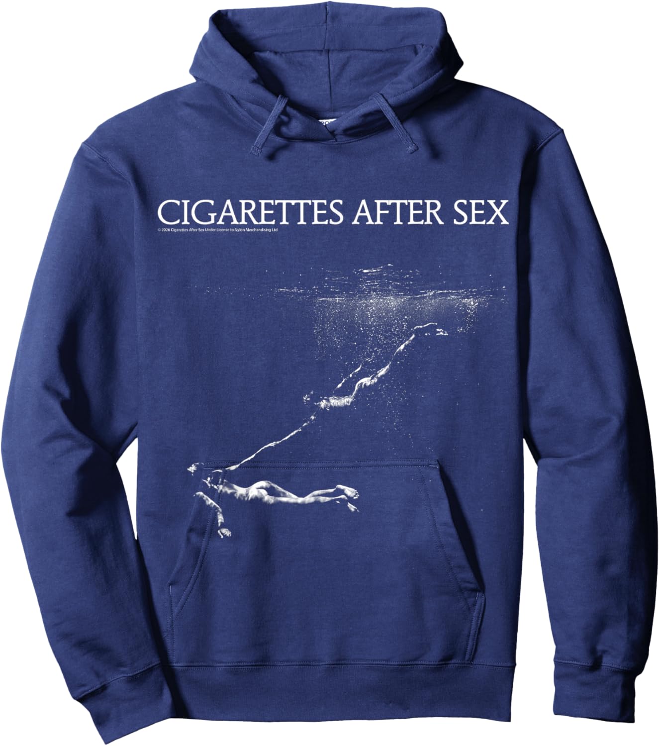 Official Cigarettes After Sex Band Heavenly Hoodie - Hoodie | Navy