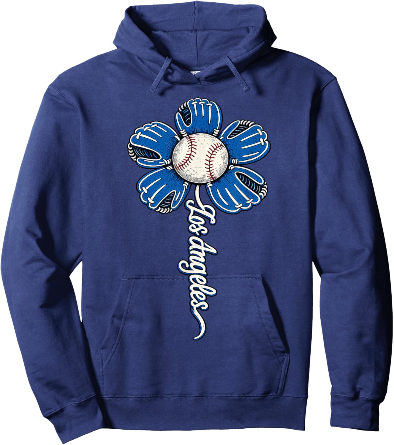 Los Angeles Women Boys Girls Kids Hoodie - Hoodie | Navy