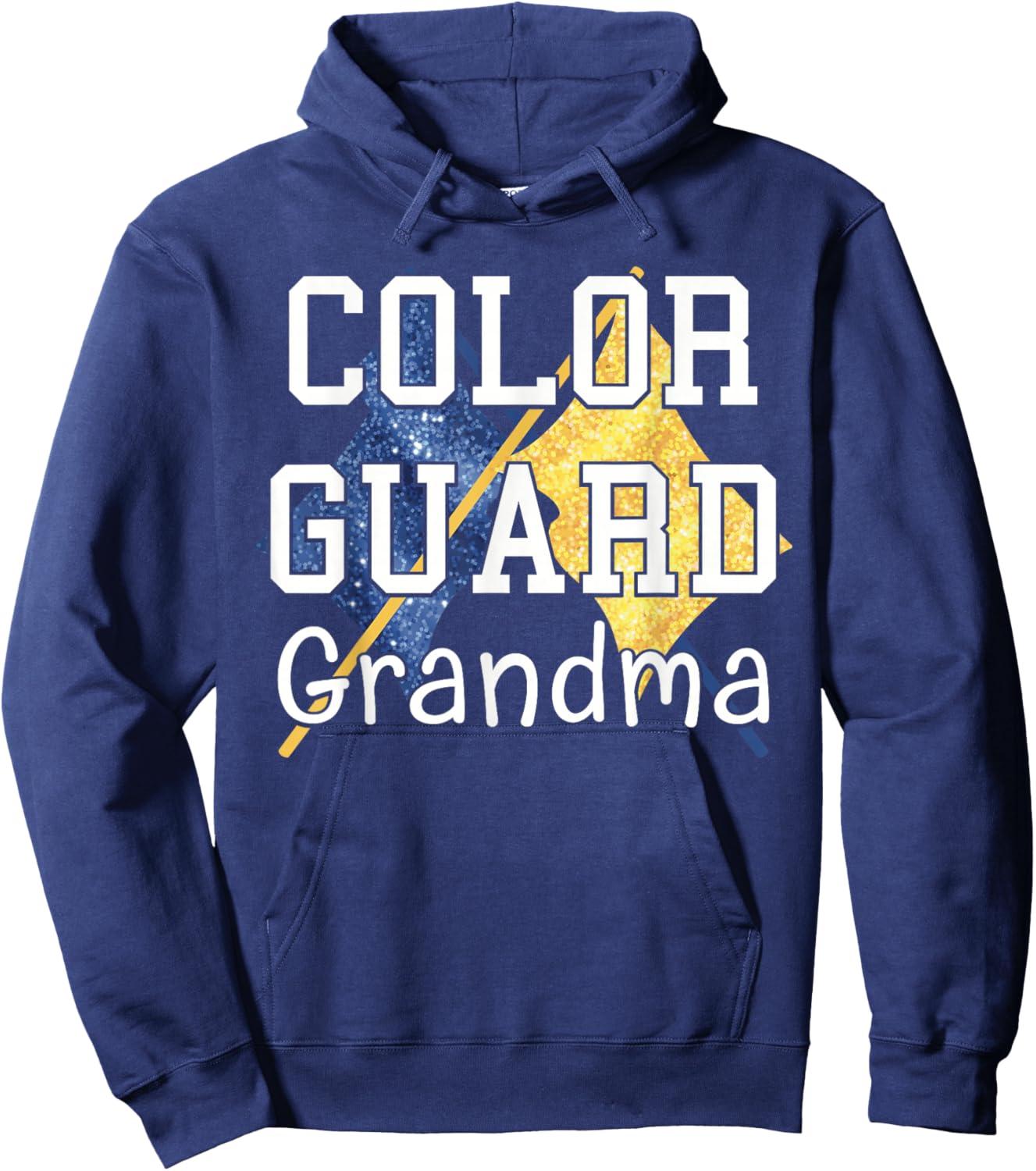 Color Guard Grandma Hoodie - Hoodie | Navy