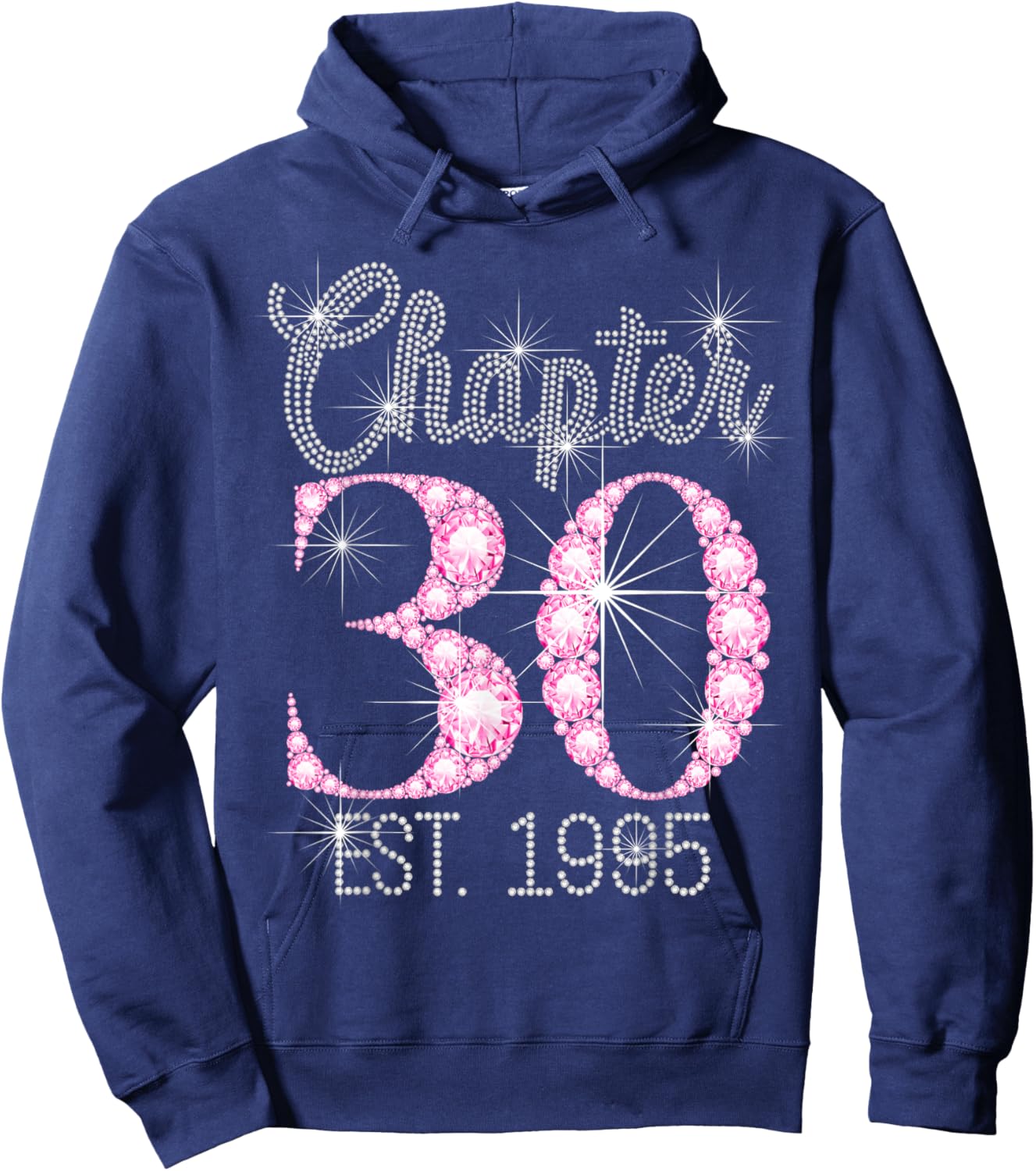 Chapter 30 EST 1995 30Th Birthday Hoodie - Hoodie | Navy