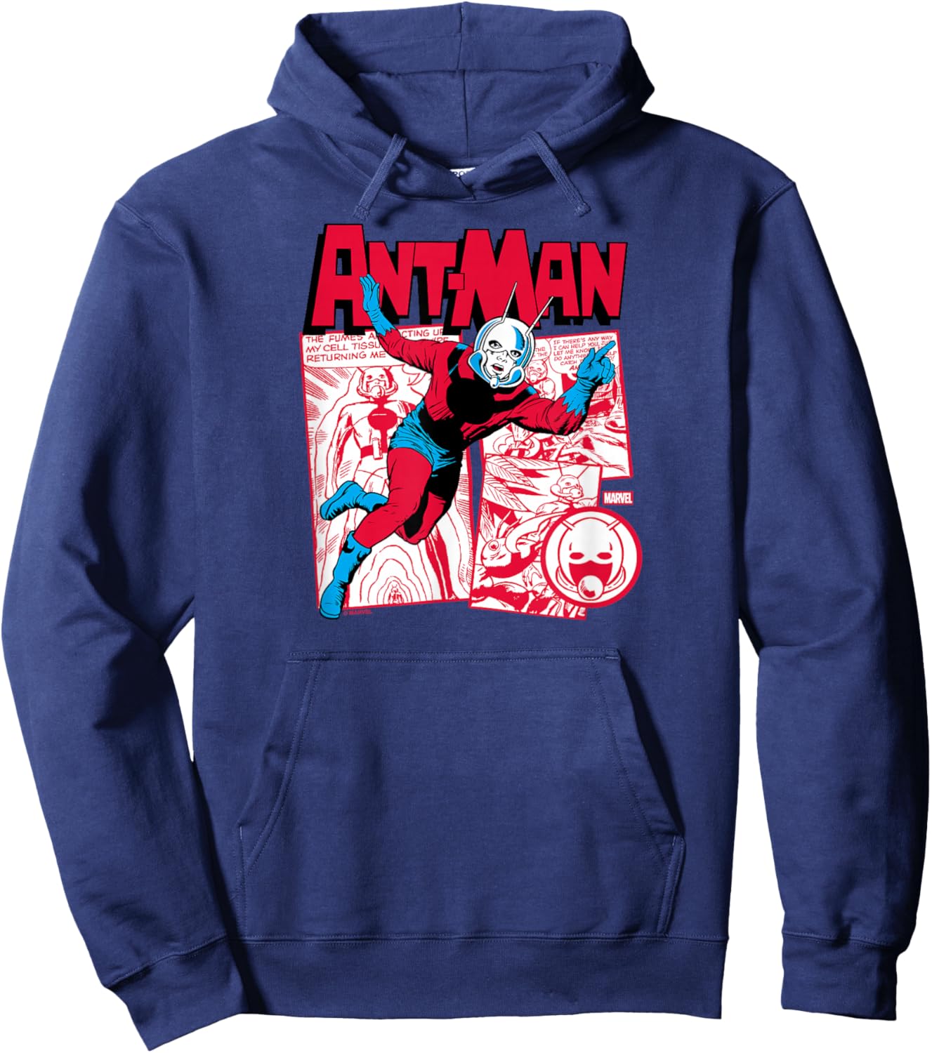 Ant Man - Retro Hoodie - Hoodie | Navy