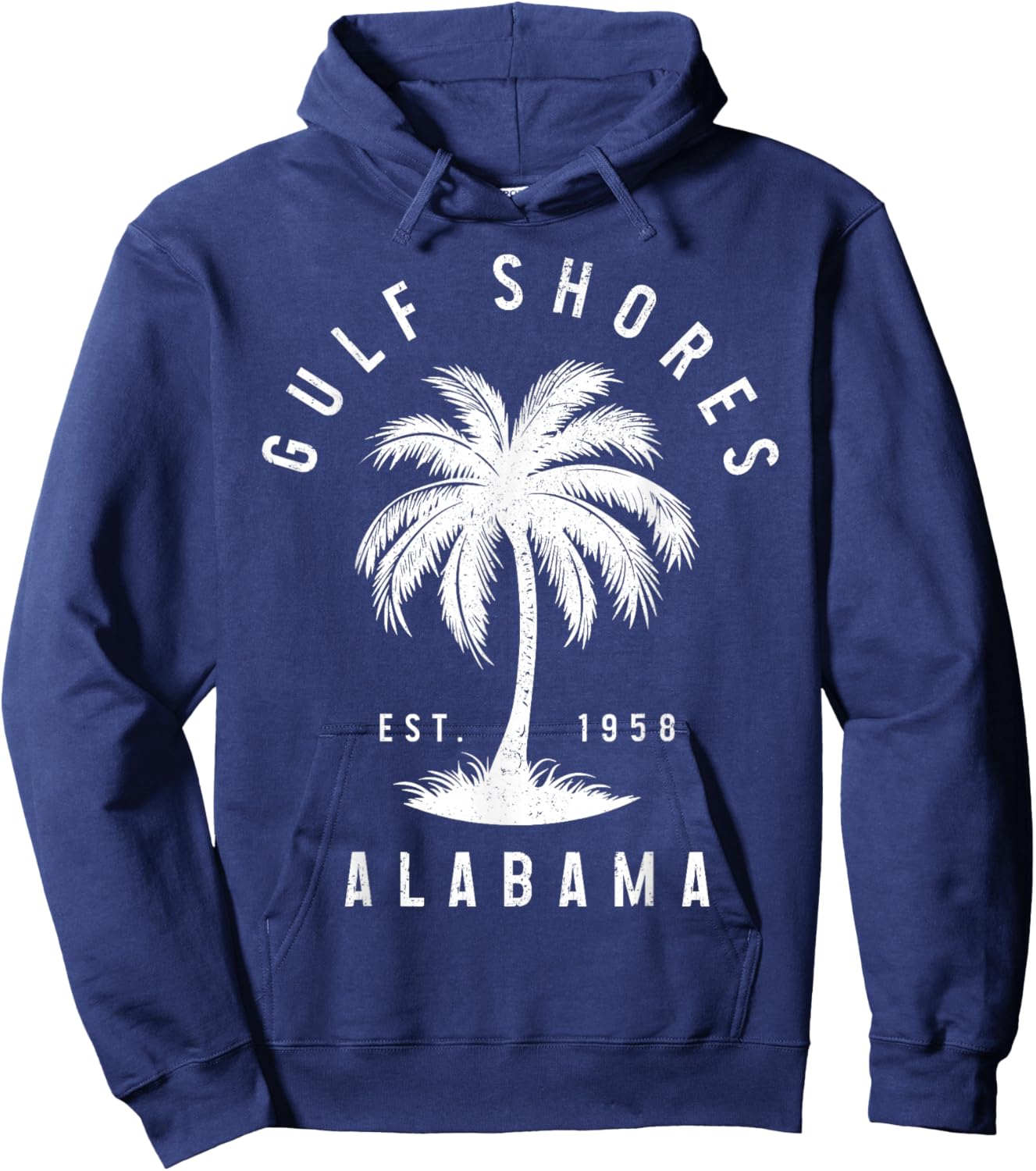 Gulf Shores Alabama Hoodie - Hoodie | Navy