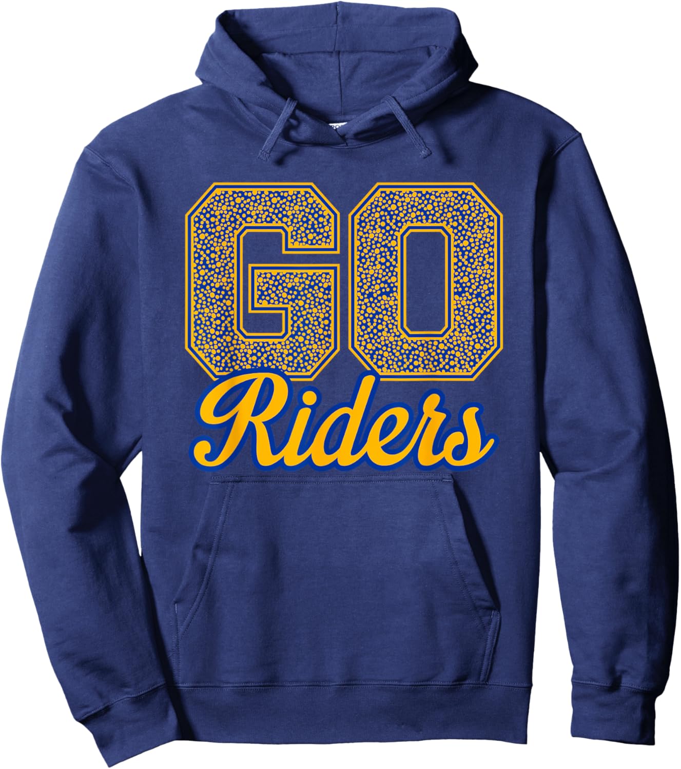 Caesar Rodney Riders GO! School Pride Hoodie - Hoodie | Navy