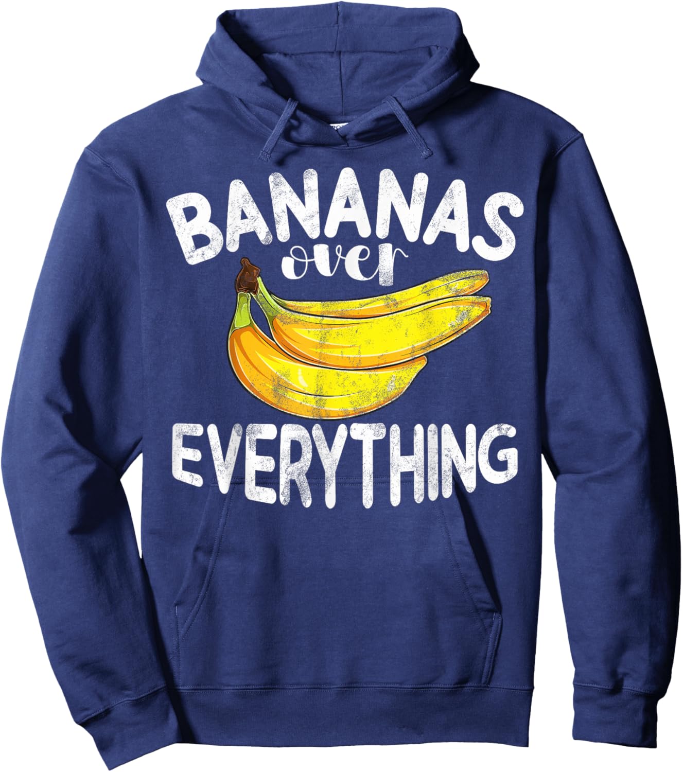 Bananas Over Everything Banana Hoodie - Hoodie | Navy