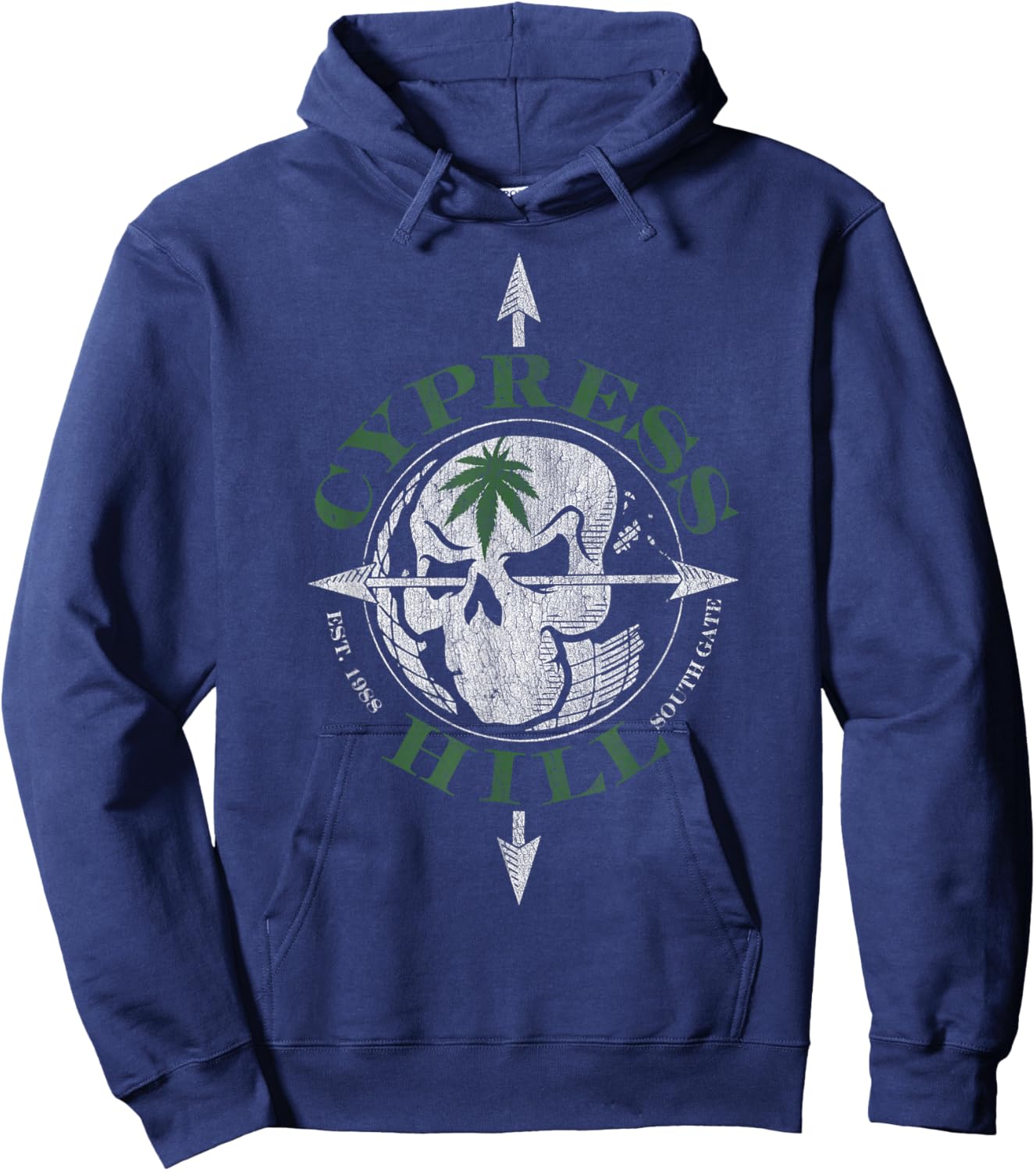 Cypress Hill Kronologik Hoodie - Hoodie | Navy
