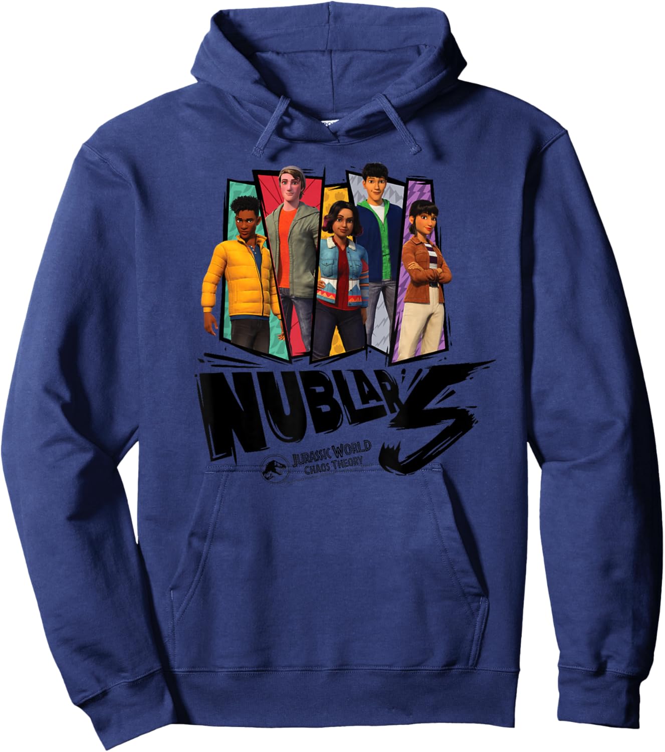 Jurassic World: Chaos Theory Nublar 5 Hoodie - Hoodie | Navy