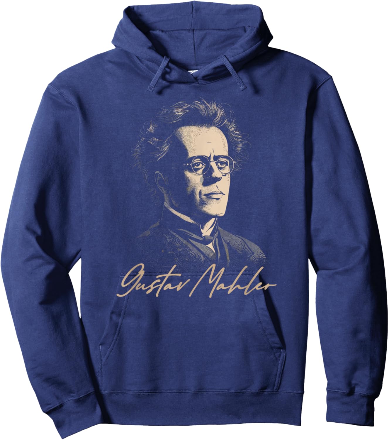 Gustav Mahler Musician Symphony Composer Hoodie - Hoodie | Navy