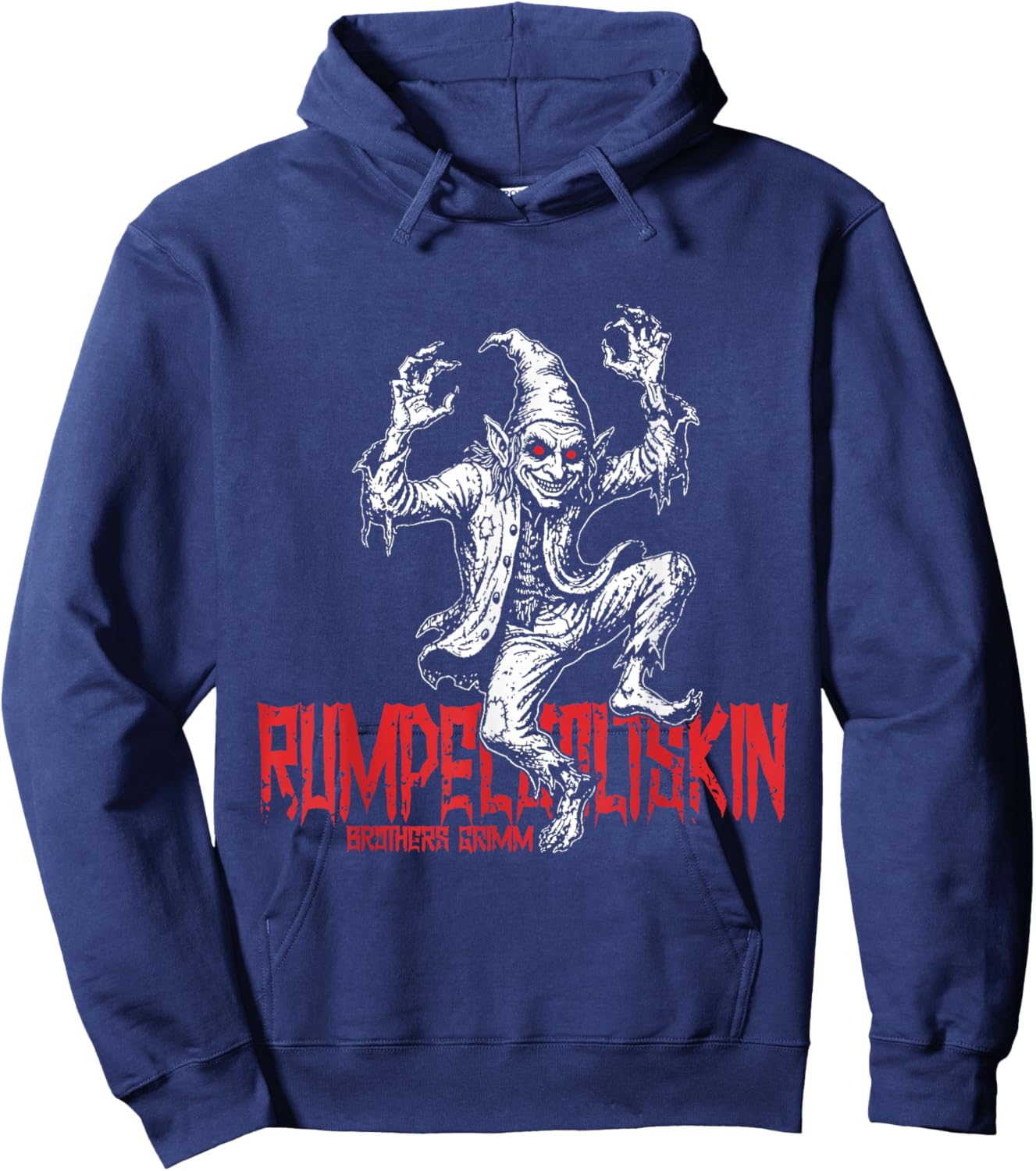 Rumpelstiltskin Grimm Fairytale Vintage Hoodie - Hoodie | Navy