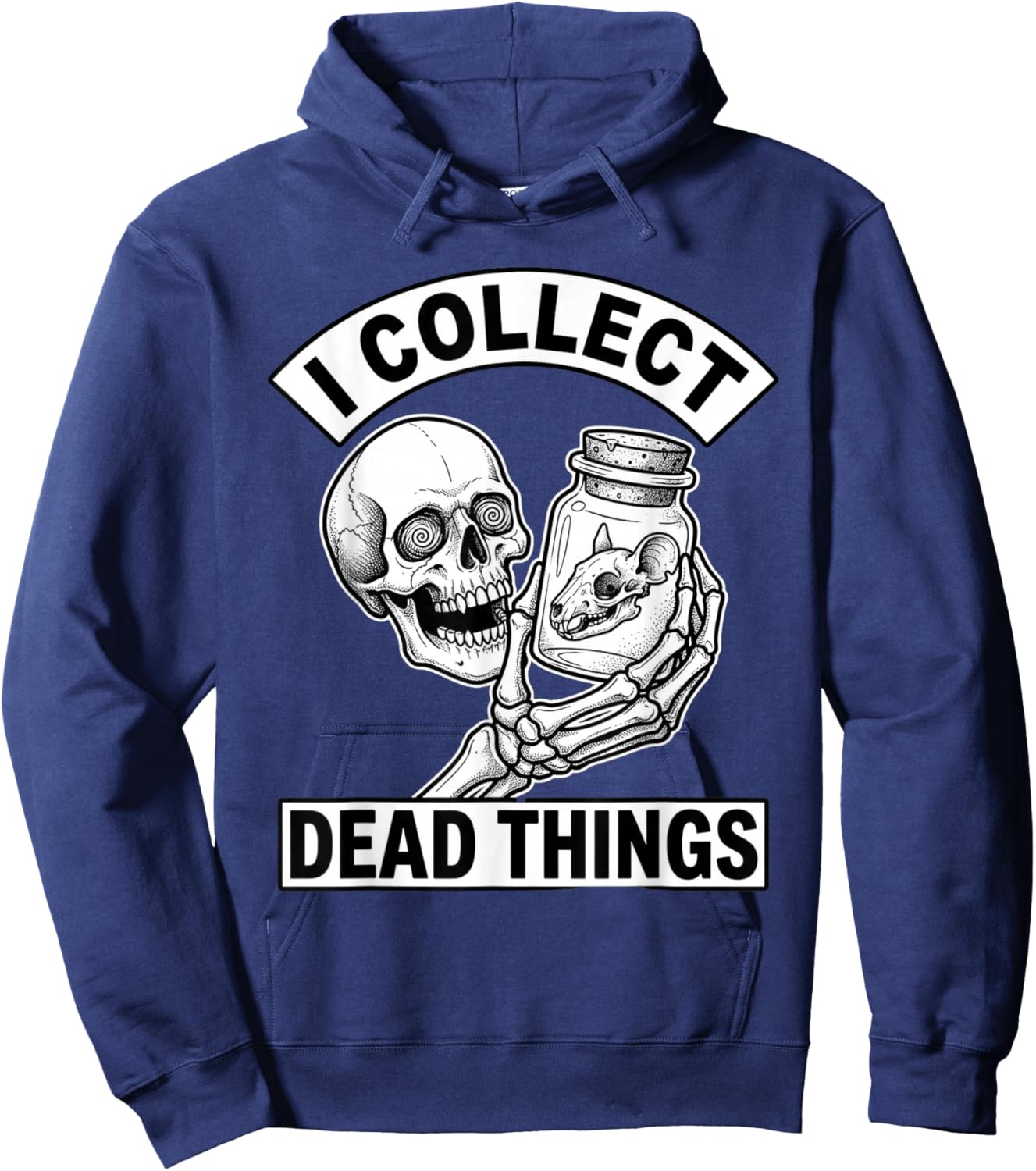 Taxidermy I Collect Dead Things Taxidermist Hoodie - Hoodie | Navy
