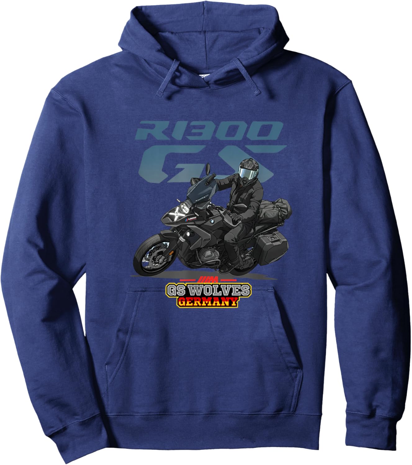 GS Wolves R 1300 Hoodie - Hoodie | Navy