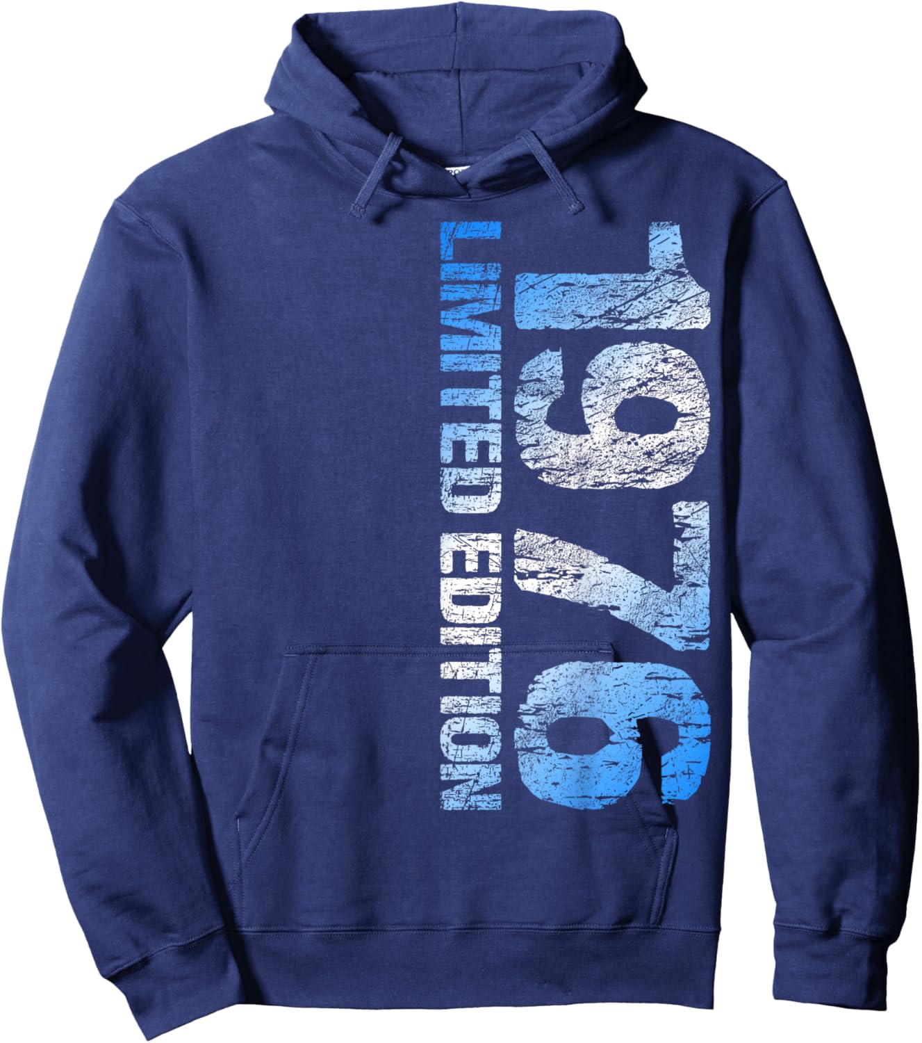 1976 Man Woman 50th Birthday Limited Edition 50 Hoodie - Hoodie | Navy