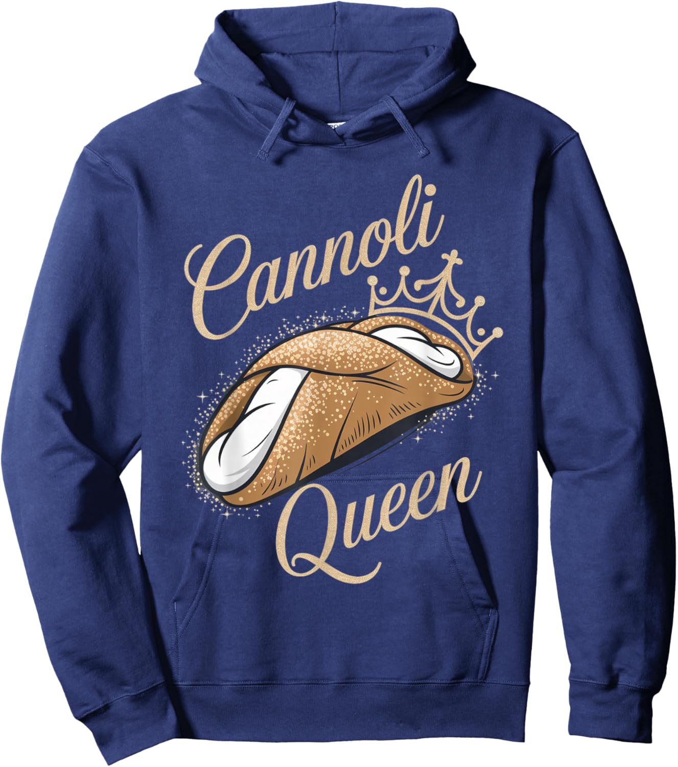 Cannoli Queen Hoodie - Hoodie | Navy