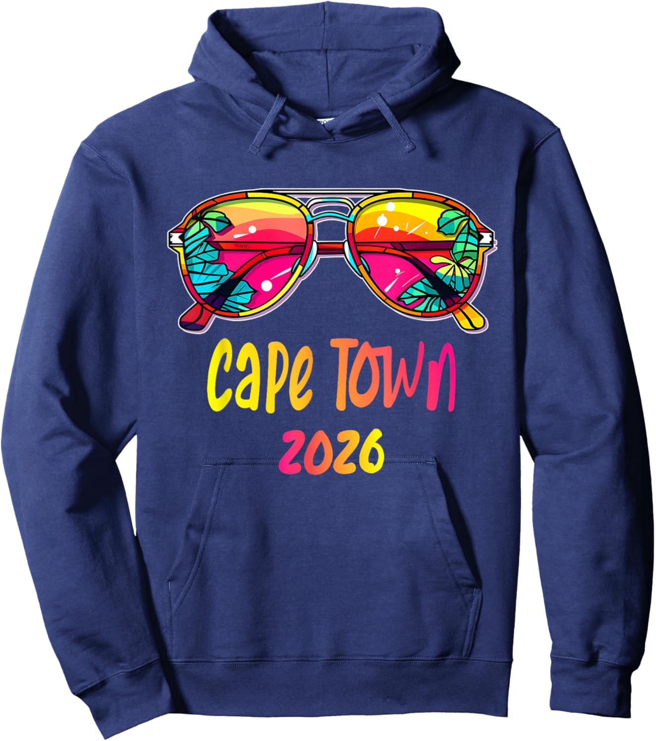 Cape Town 2026 Sunglasses Outfit Cape Town 2026 Hoodie - Hoodie | Navy