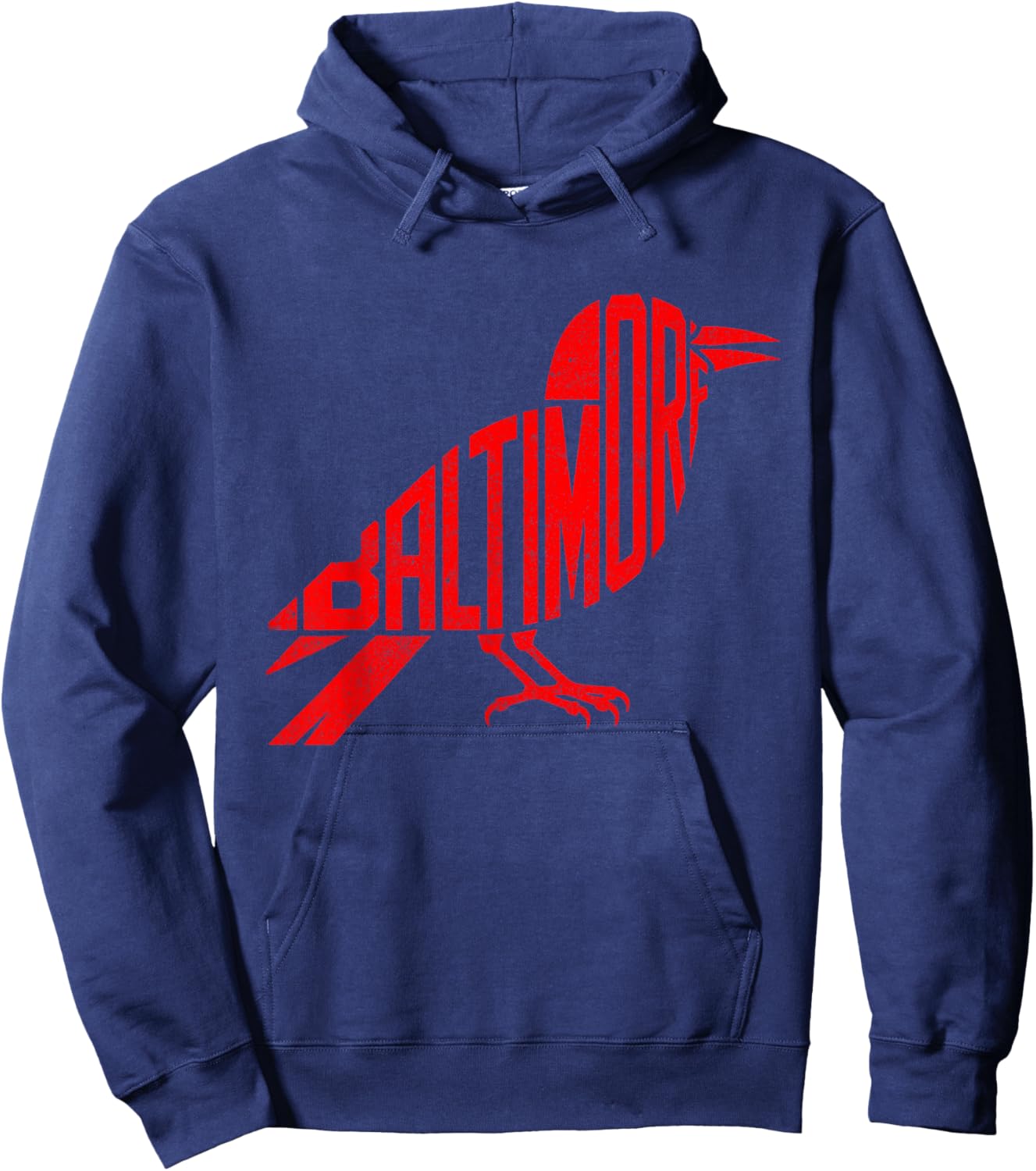 Oriole Retro Vintage Hoodie - Hoodie | Navy