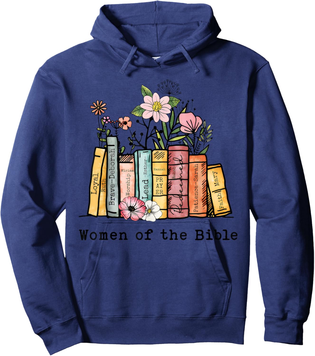 Women of the Bible... Hoodie - Hoodie | Navy