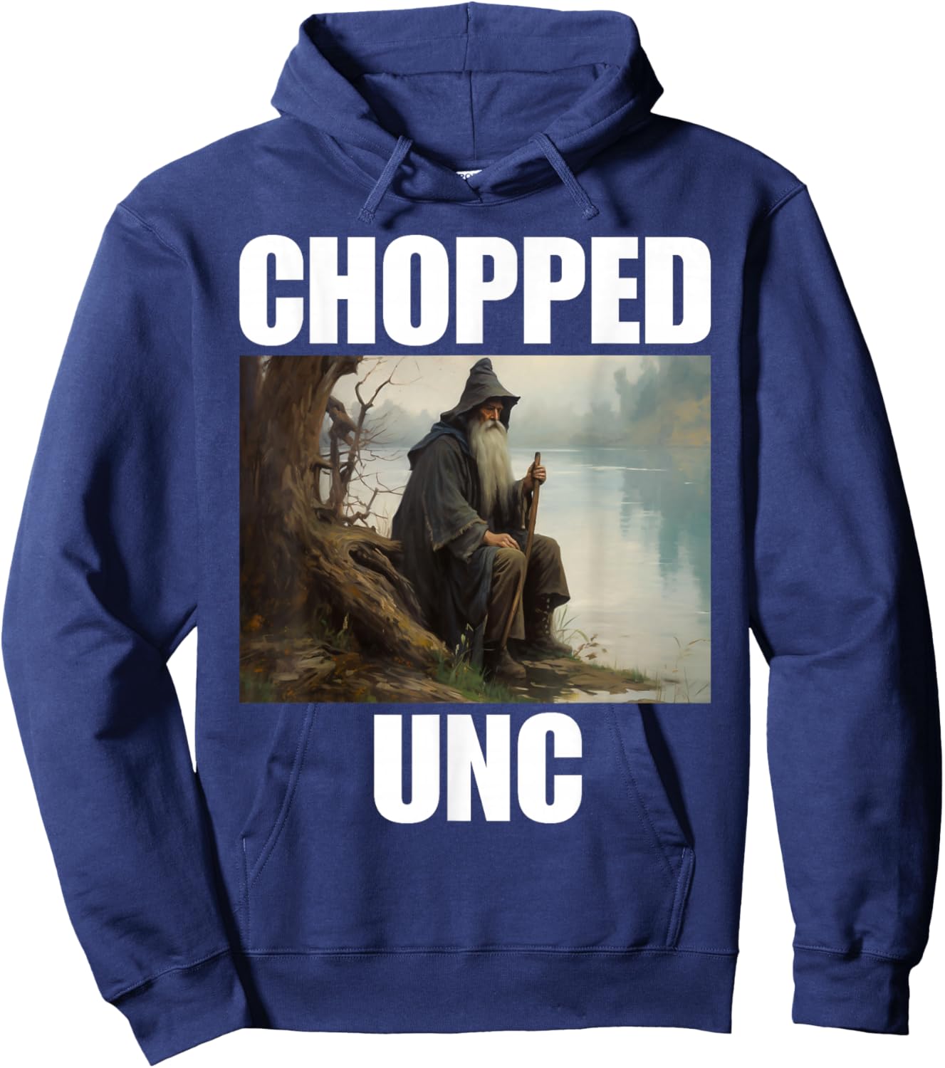 Chopped UNC Hoodie - Hoodie | Navy