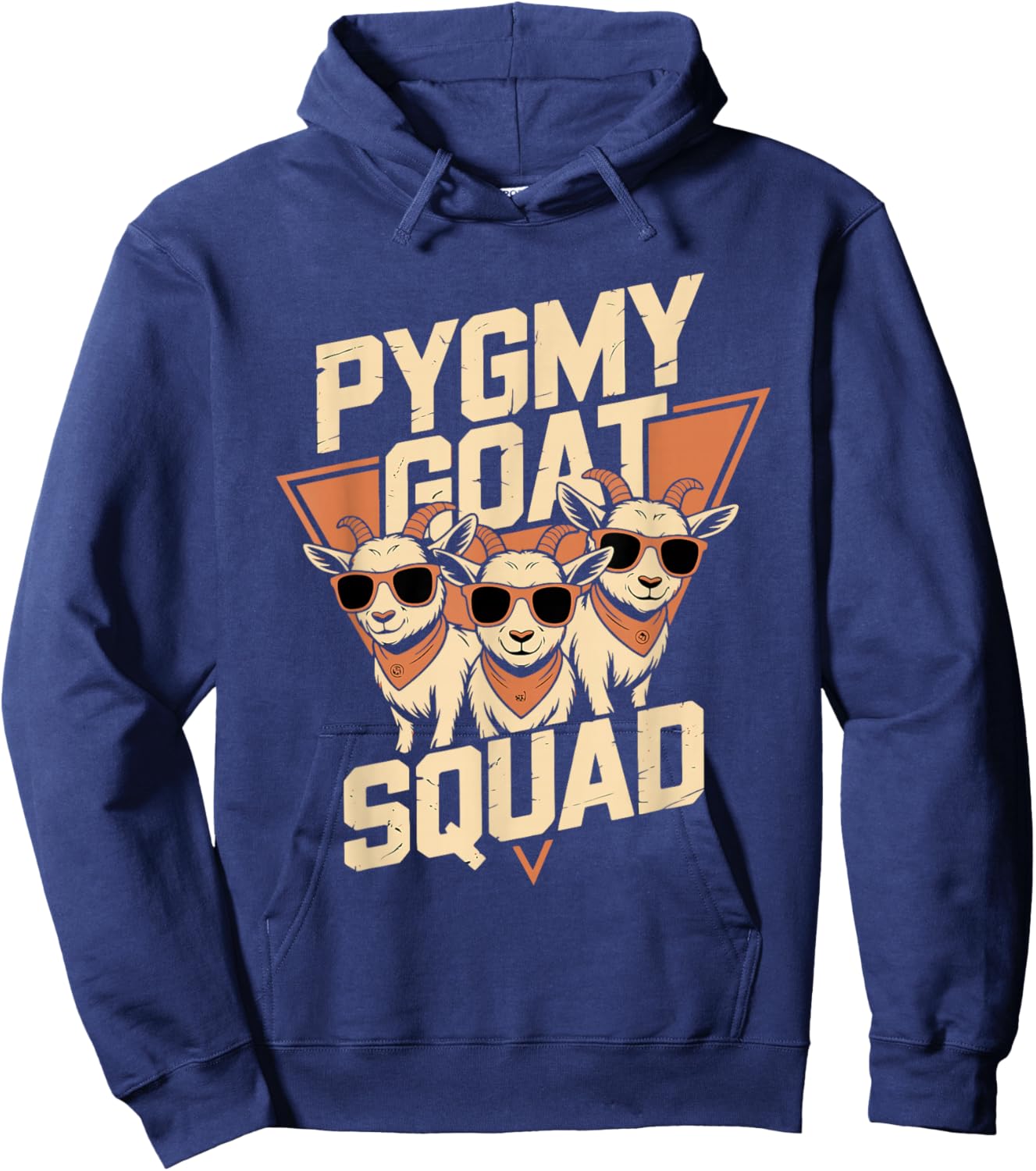 Pygmy Goat Mom Boer Goat Squad Farm Animals Hoodie - Hoodie | Navy