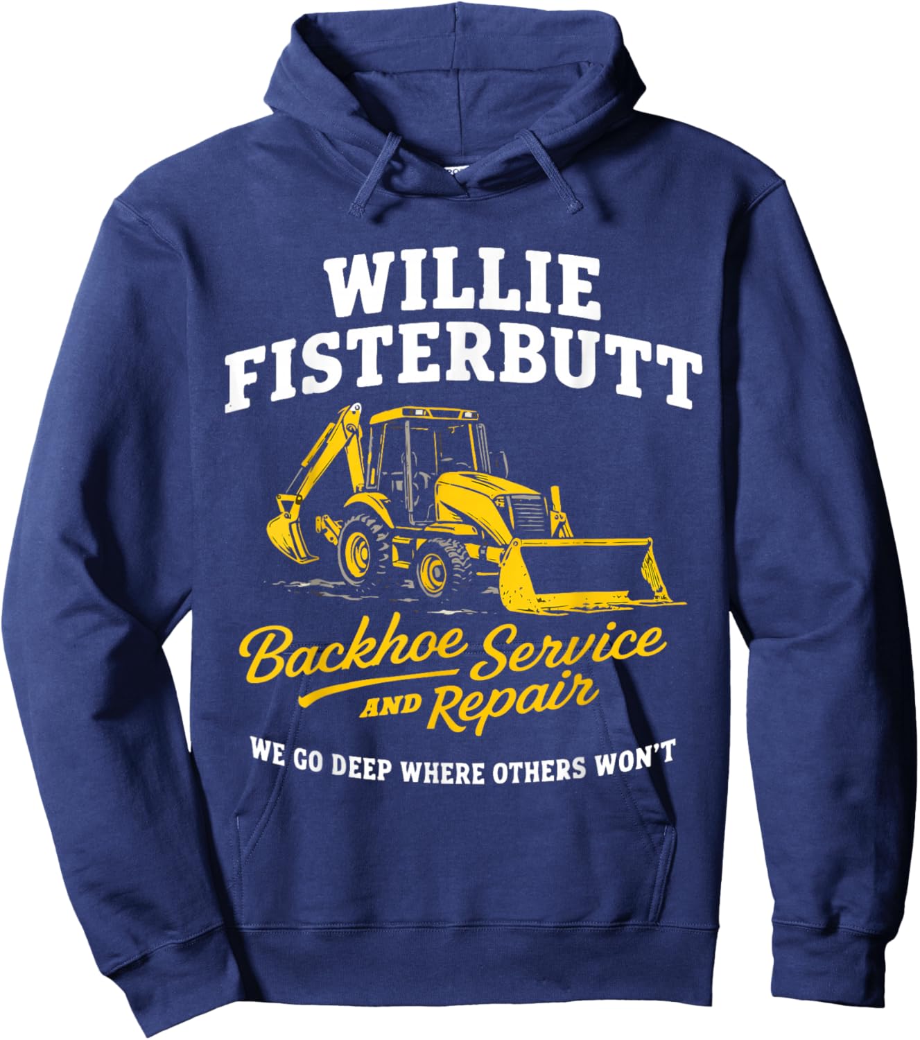 Willie Fisterbutt Hoodie - Hoodie | Navy