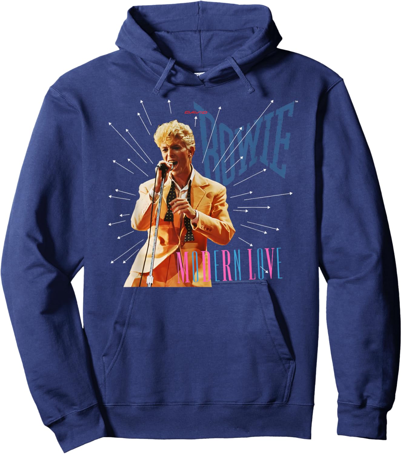 David Bowie Modern Love Photo by Denis O’Regan Hoodie - Hoodie | Navy