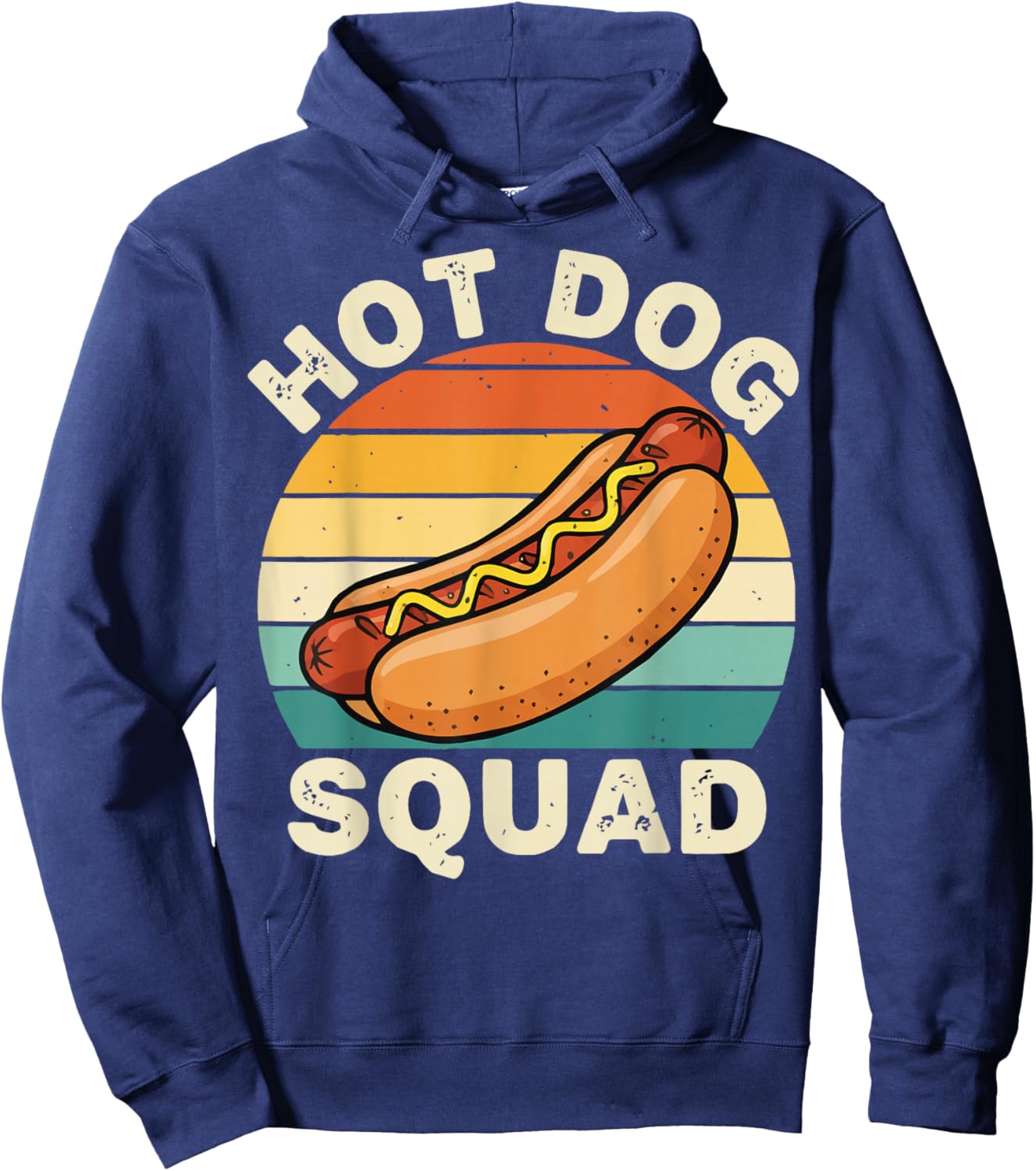Hotdog Squad Hoodie - Hoodie | Navy