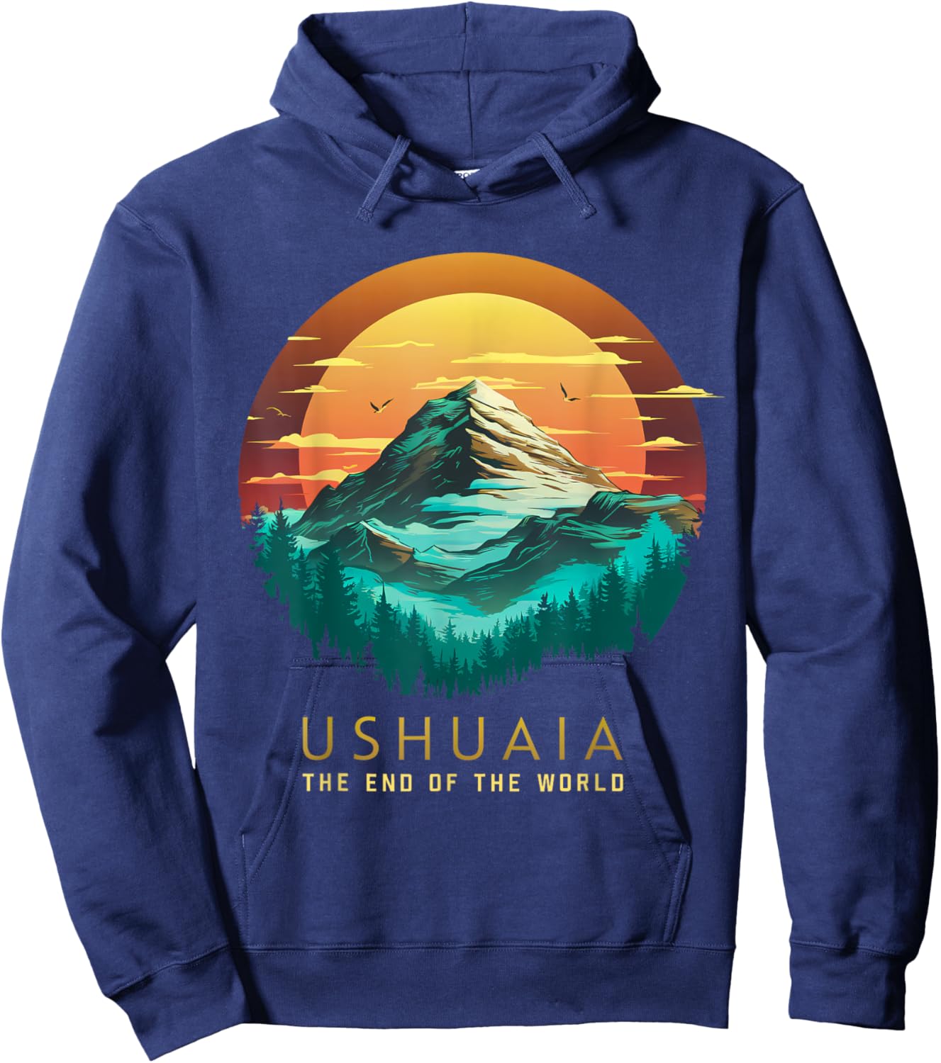 Ushuaia, Argentina Argentino Hoodie - Hoodie | Navy