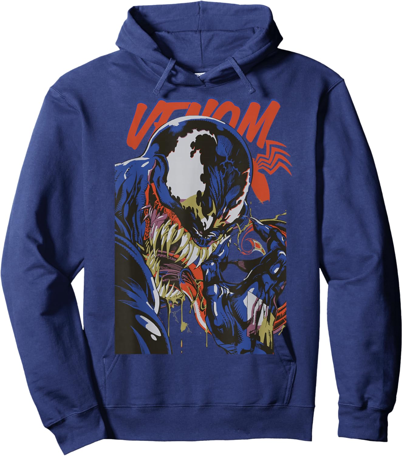 Marvel Venom Cool Graphic Artwork Hoodie - Hoodie | Navy