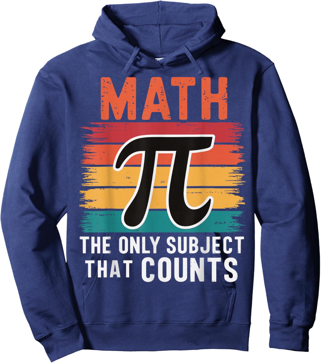 Math The Only Subject That Counts Hoodie - Hoodie | Navy