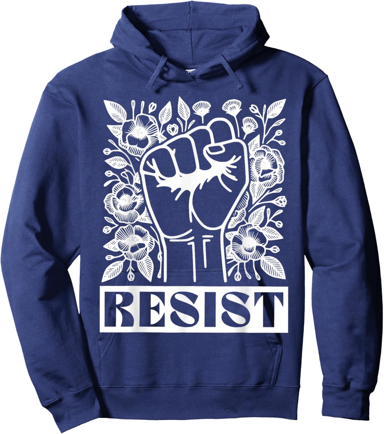 T-Shirt Hoodie - Hoodie | Navy