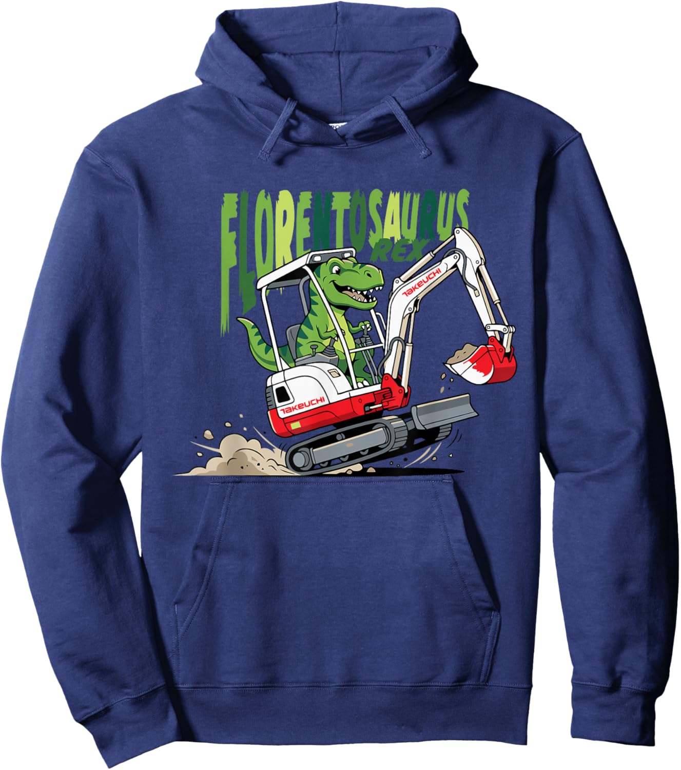 T-Shirt Hoodie - Hoodie | Navy