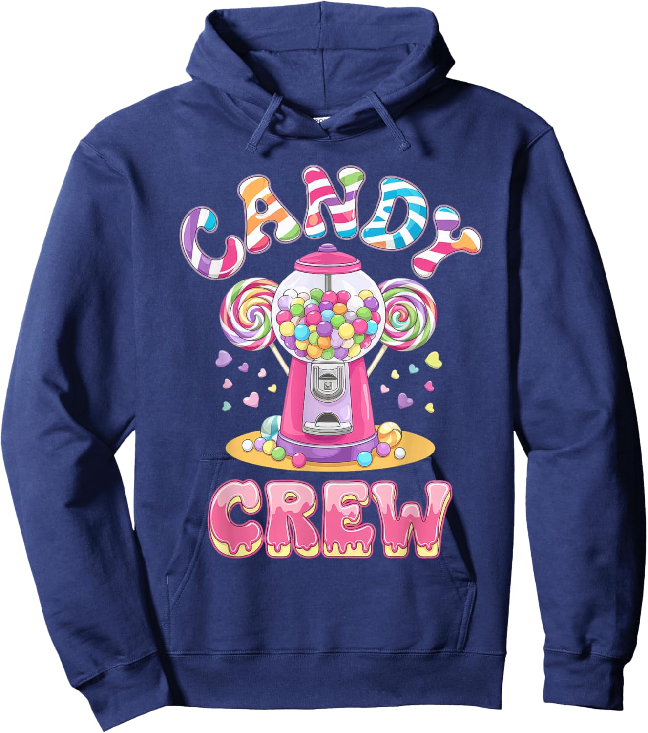 Candy Crew Shirt Men Women Children's Hoodie - Hoodie | Navy