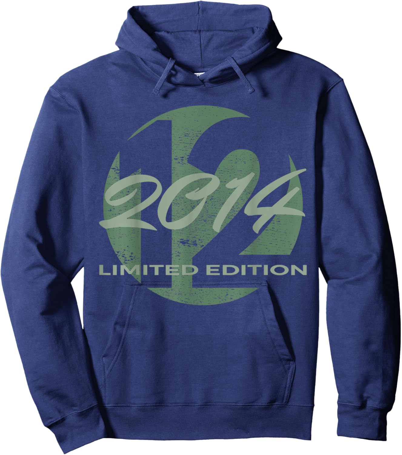 12th Birthday Girl Boy 12 Years 2014 Funny Gift Hoodie - Hoodie | Navy