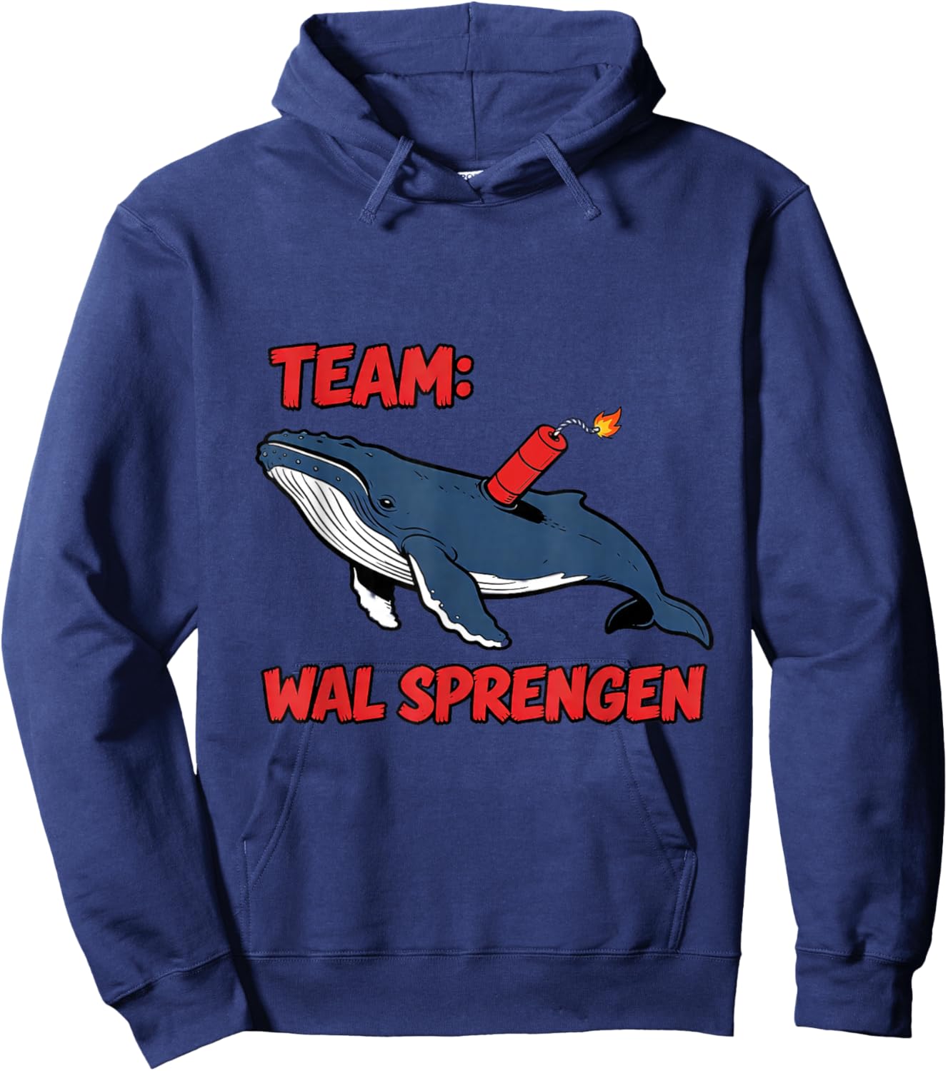 Buckelwal Timmy Hope - Team: Wal Sprengen Hoodie - Hoodie | Navy