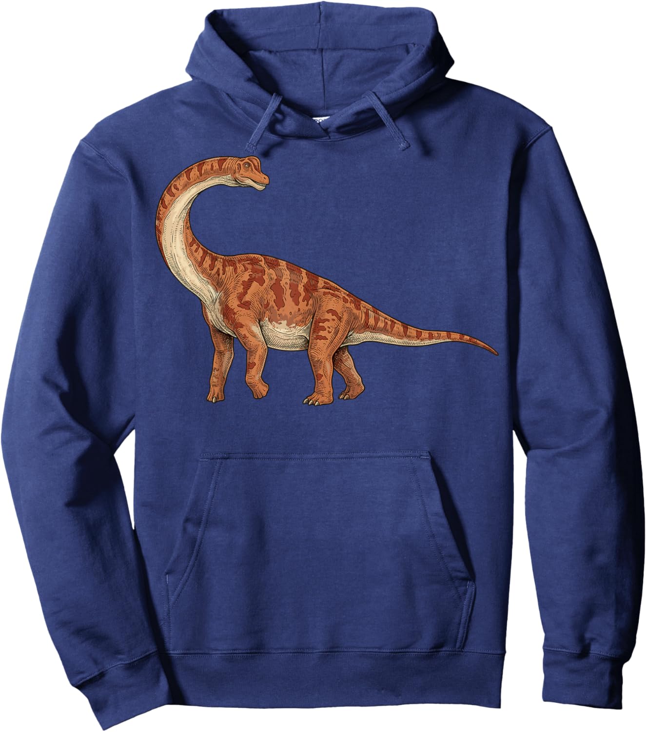 Brachiosaure Illustration Hoodie - Hoodie | Navy