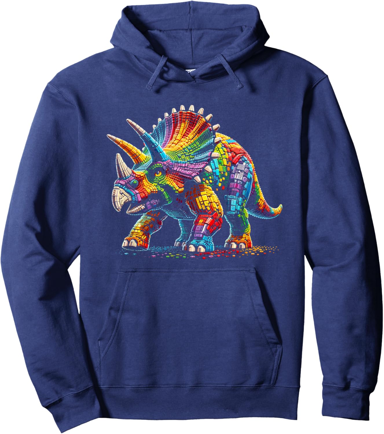 Master Builder Dinosaur Bricks Blocks Building Hoodie - Hoodie | Navy
