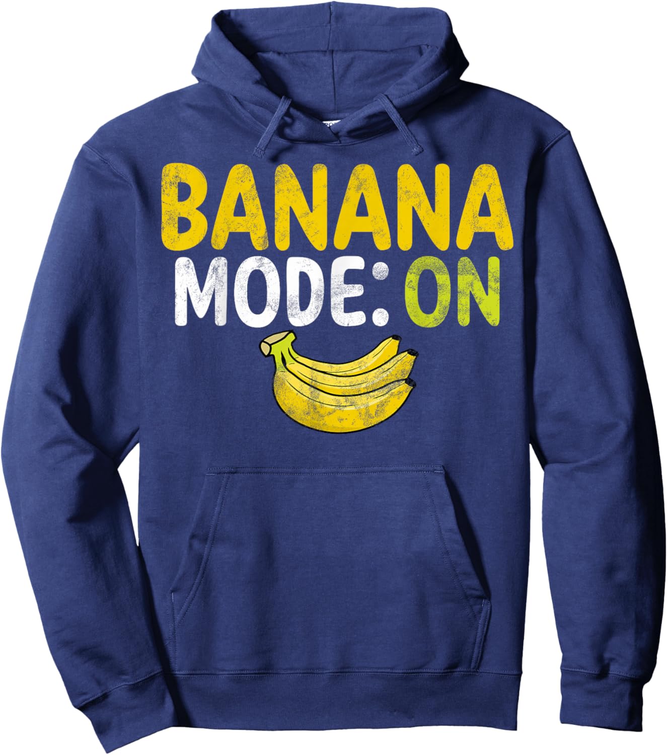Banana Mode ON Banana Hoodie - Hoodie | Navy