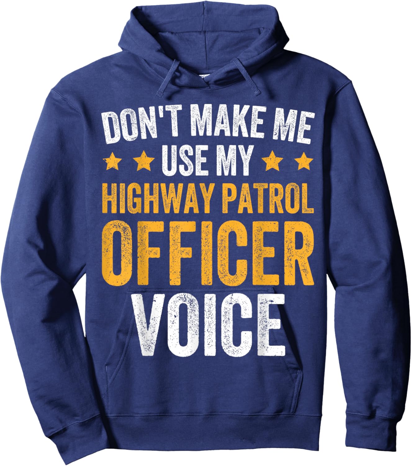 Highway Patrol Police Officer CHP Hoodie - Hoodie | Navy