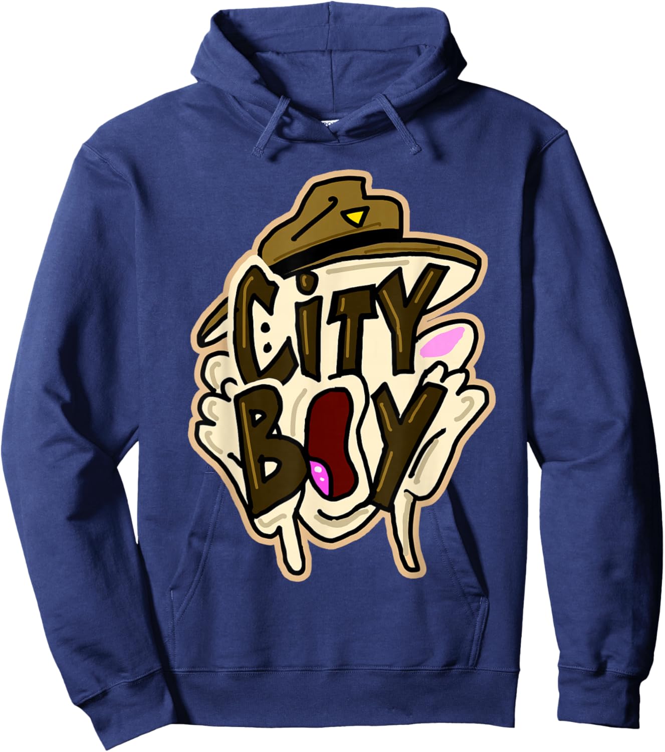 City Boy Meme Hoodie - Hoodie | Navy
