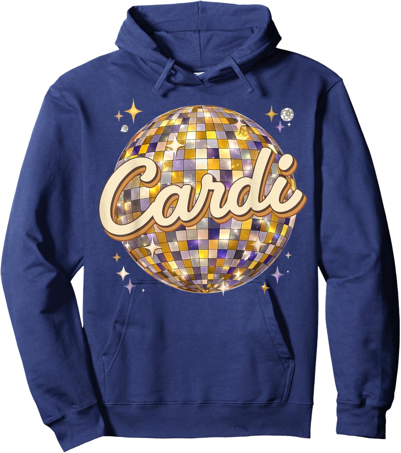 Cardi Vintage Hoodie - Hoodie | Navy