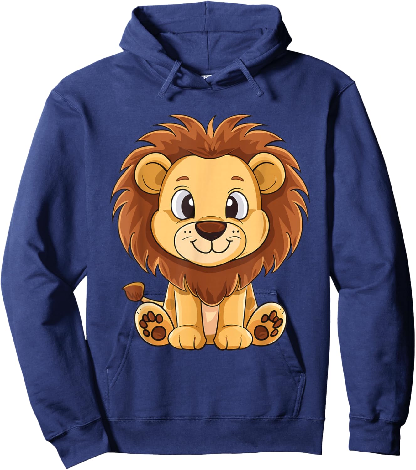 Cute Lion for Kids Hoodie - Hoodie | Navy
