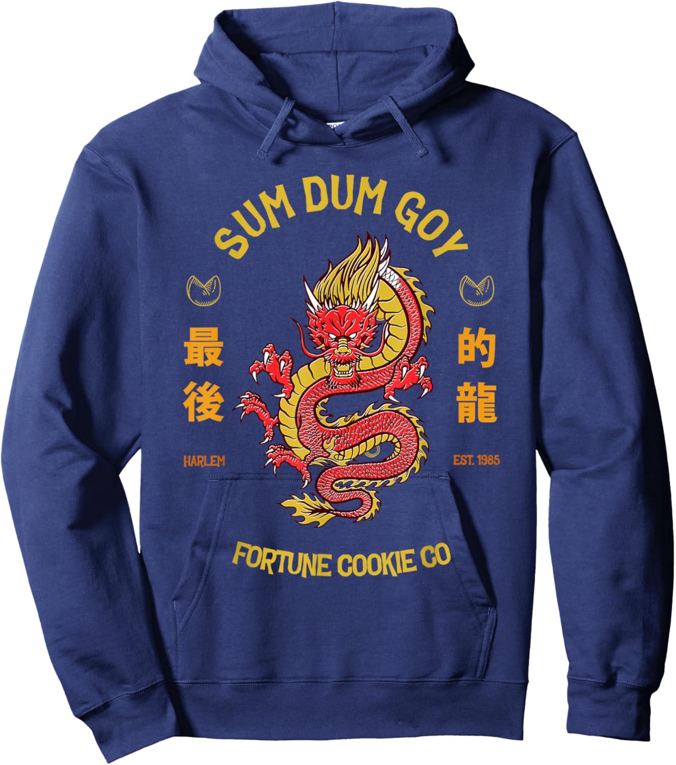 SUM DUM GOY Fortune Cookie Company Hoodie - Hoodie | Navy