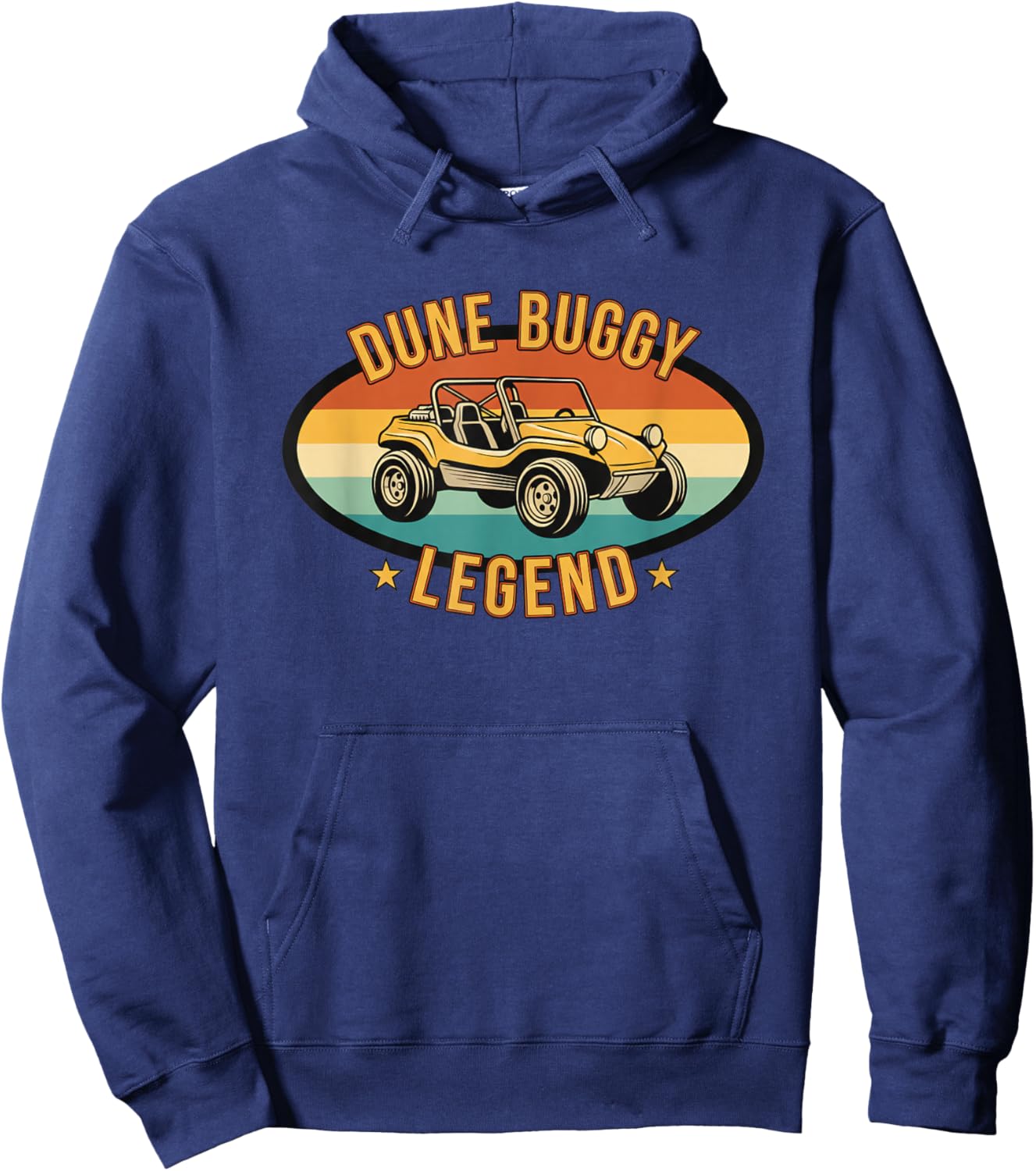 Car Dune Buggy Legend Retro Beach Dune Buggy Hoodie - Hoodie | Navy