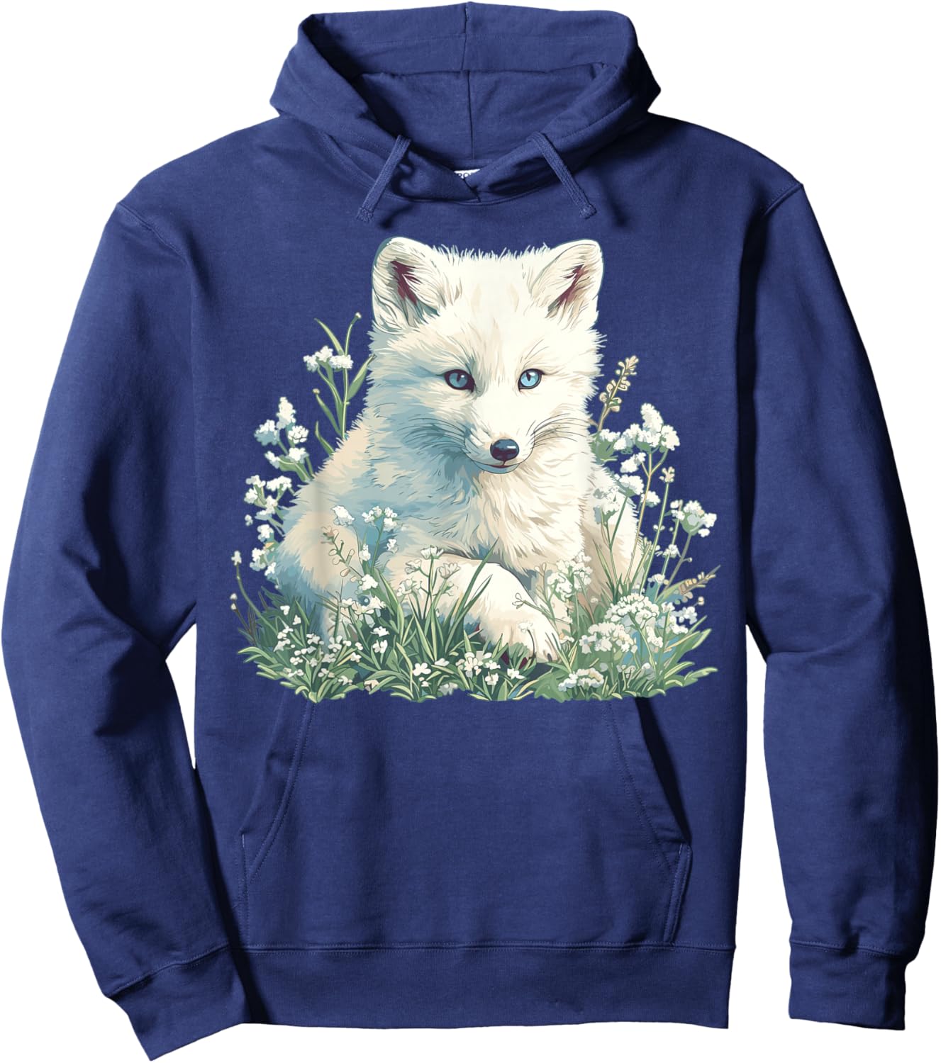 Arctic Foxes Lovers Arctic Fox Hoodie - Hoodie | Navy