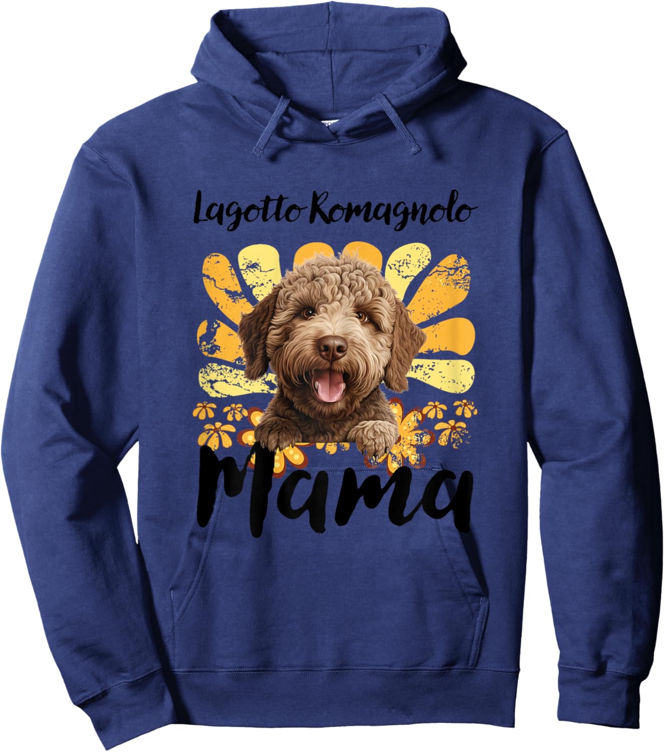 Lagotto Romagnolo Mama Mom Lagotto Romagnolo Hoodie - Hoodie | Navy