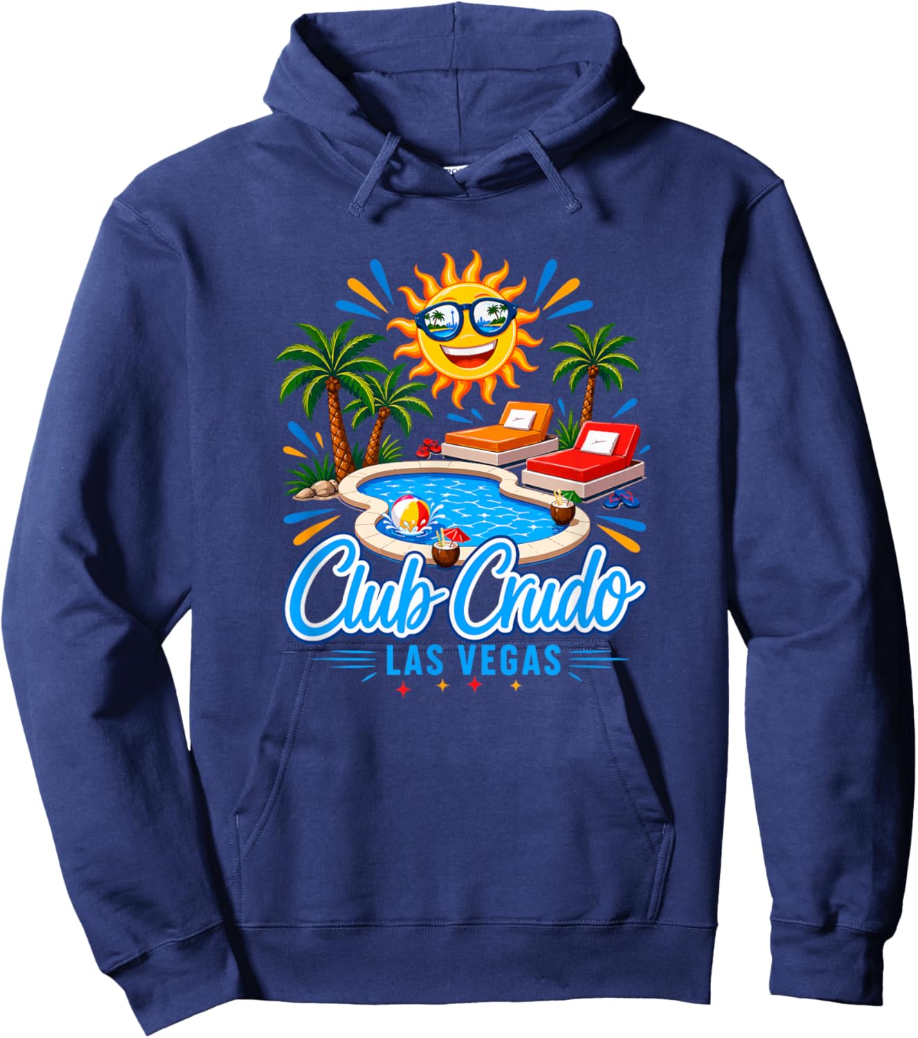 Club Crudo 2026 Hoodie - Hoodie | Navy