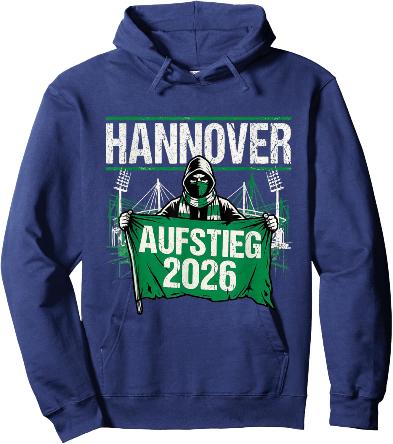 Hannover Aufstieg 2026, Aufsteiger Fußball Hoodie - Hoodie | Navy
