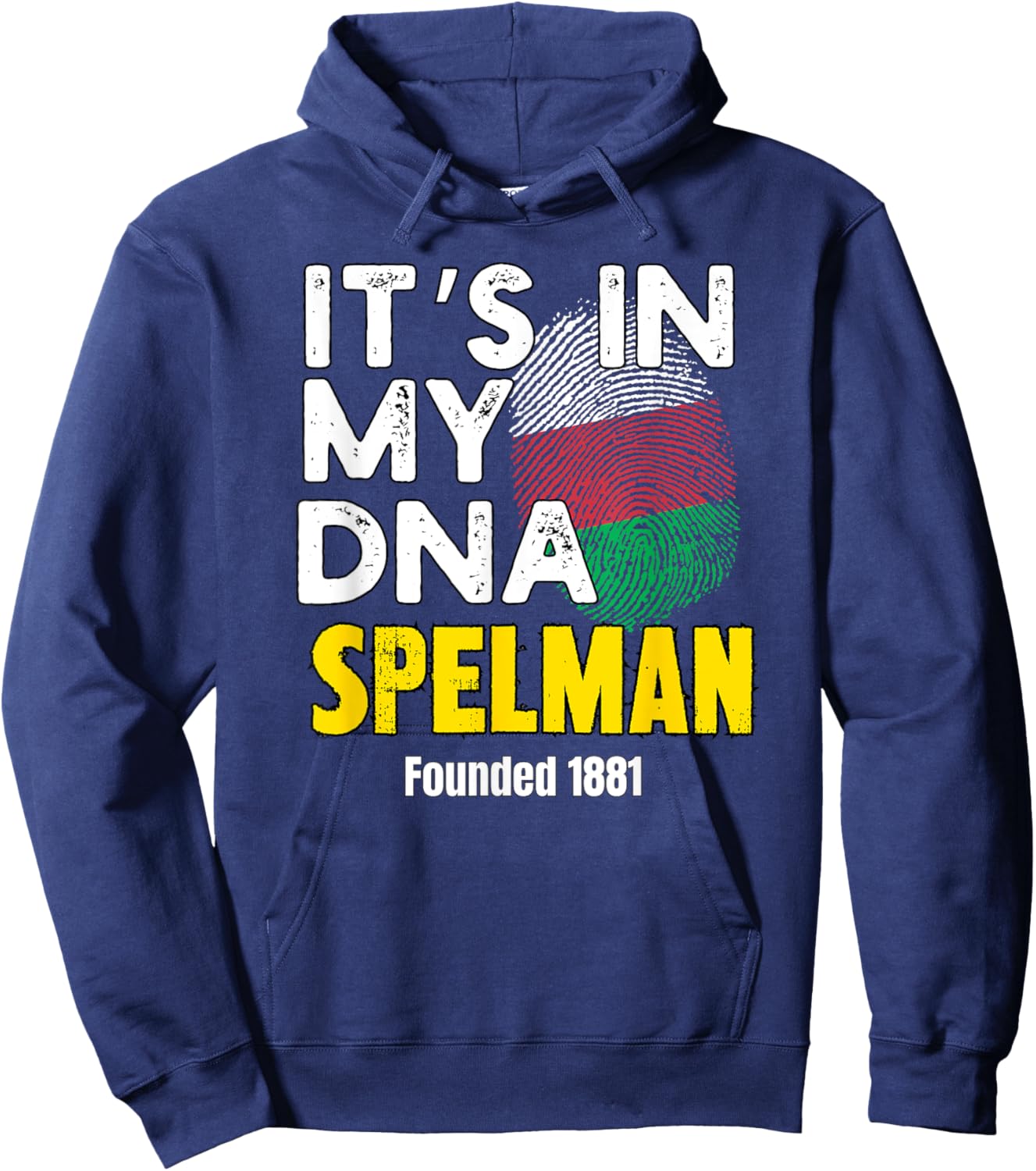 Spelman, SC, Souvenir HBC Urban Apparel Hoodie - Hoodie | Navy