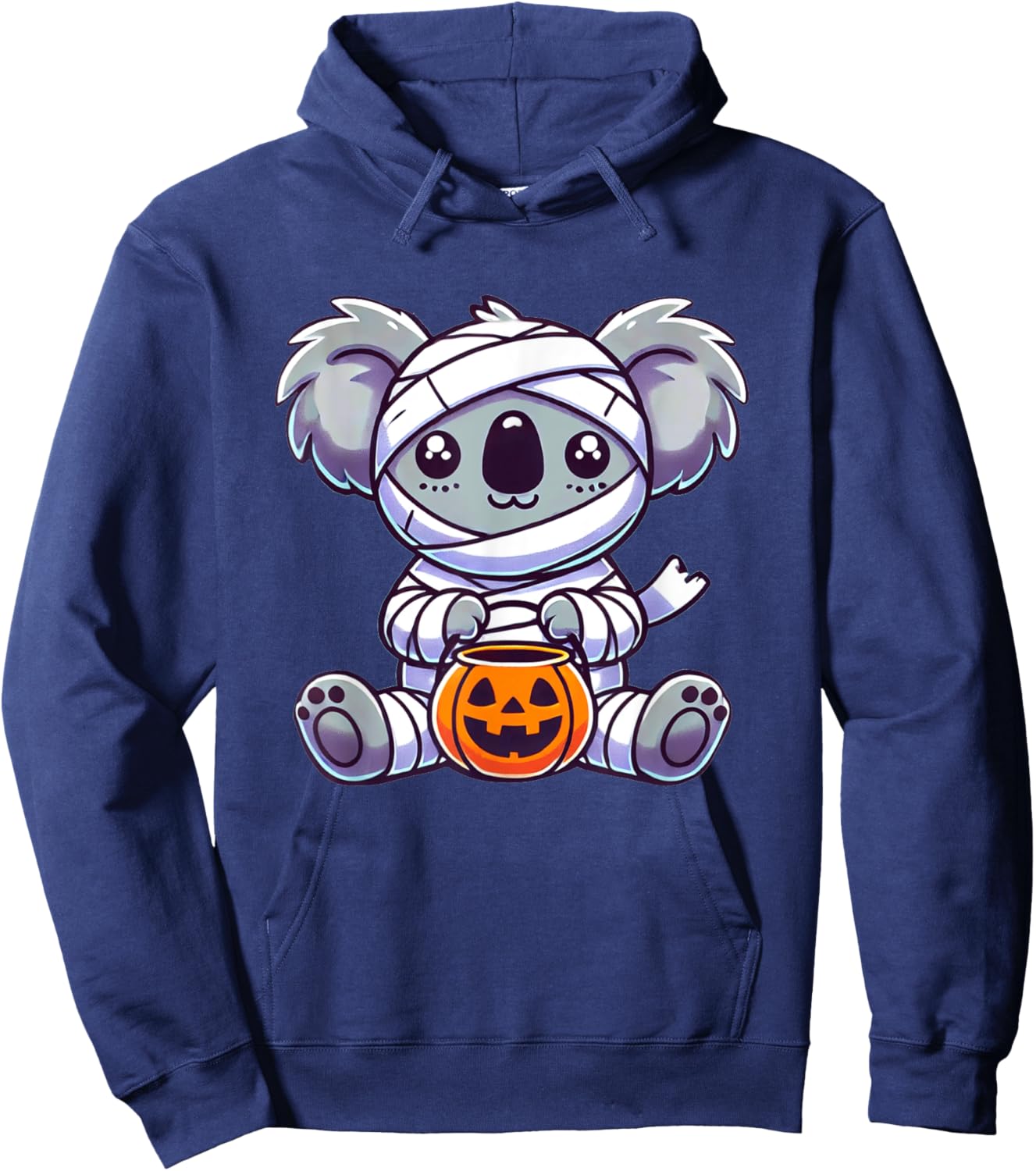 Koala Halloween Mummy Kids Women Men Koala Hoodie - Hoodie | Navy
