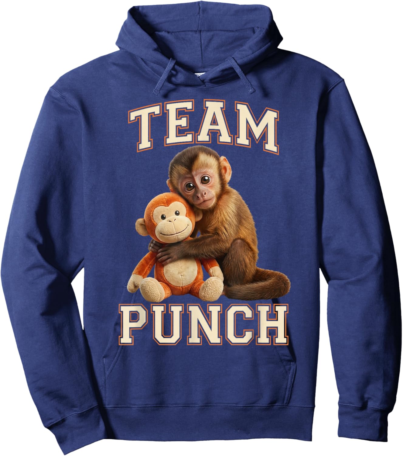 Baby Monkey Punch Team Punch Hoodie - Hoodie | Navy
