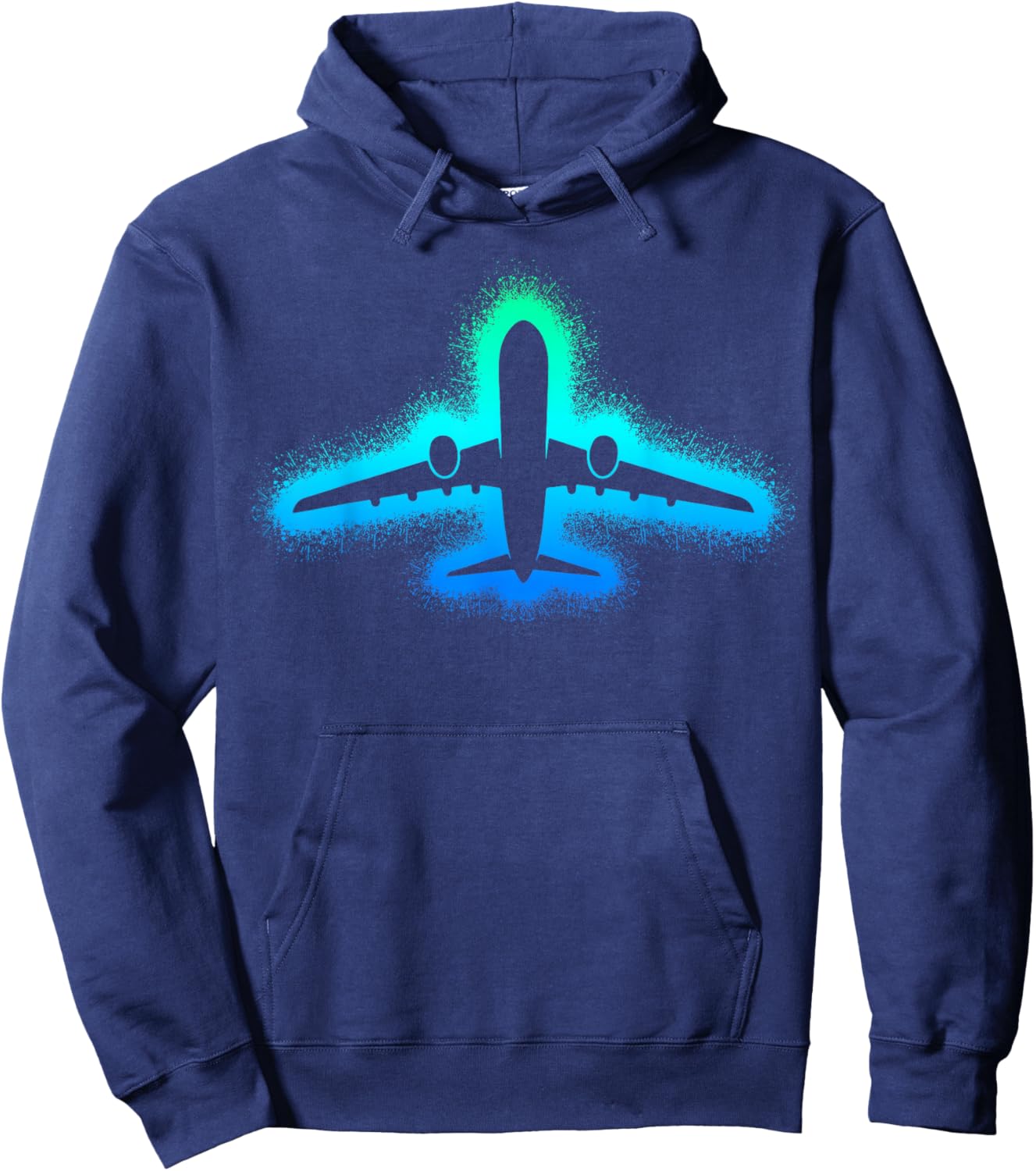 Airplane Aviation Kids Boys Men Pilot Hoodie - Hoodie | Navy