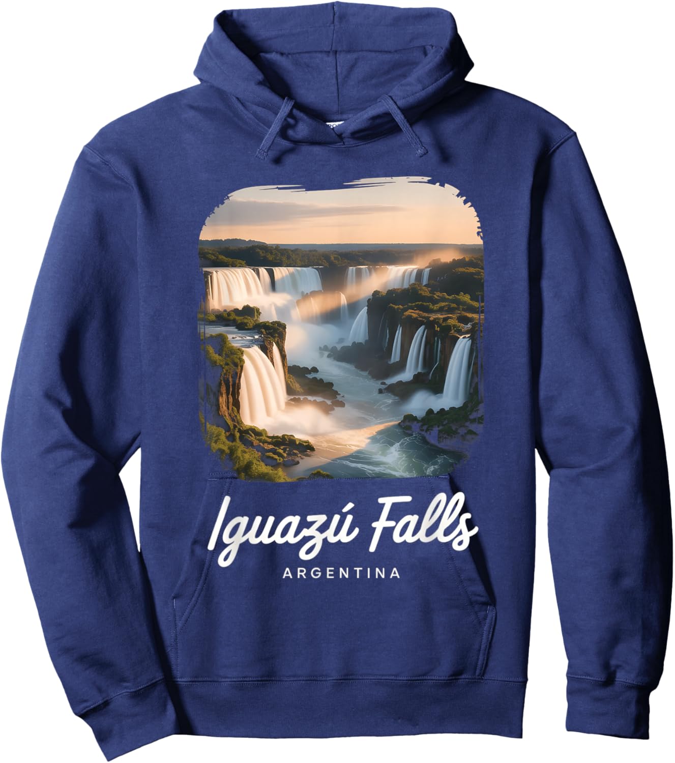 Iguazu Falls Argentinia Hoodie - Hoodie | Navy